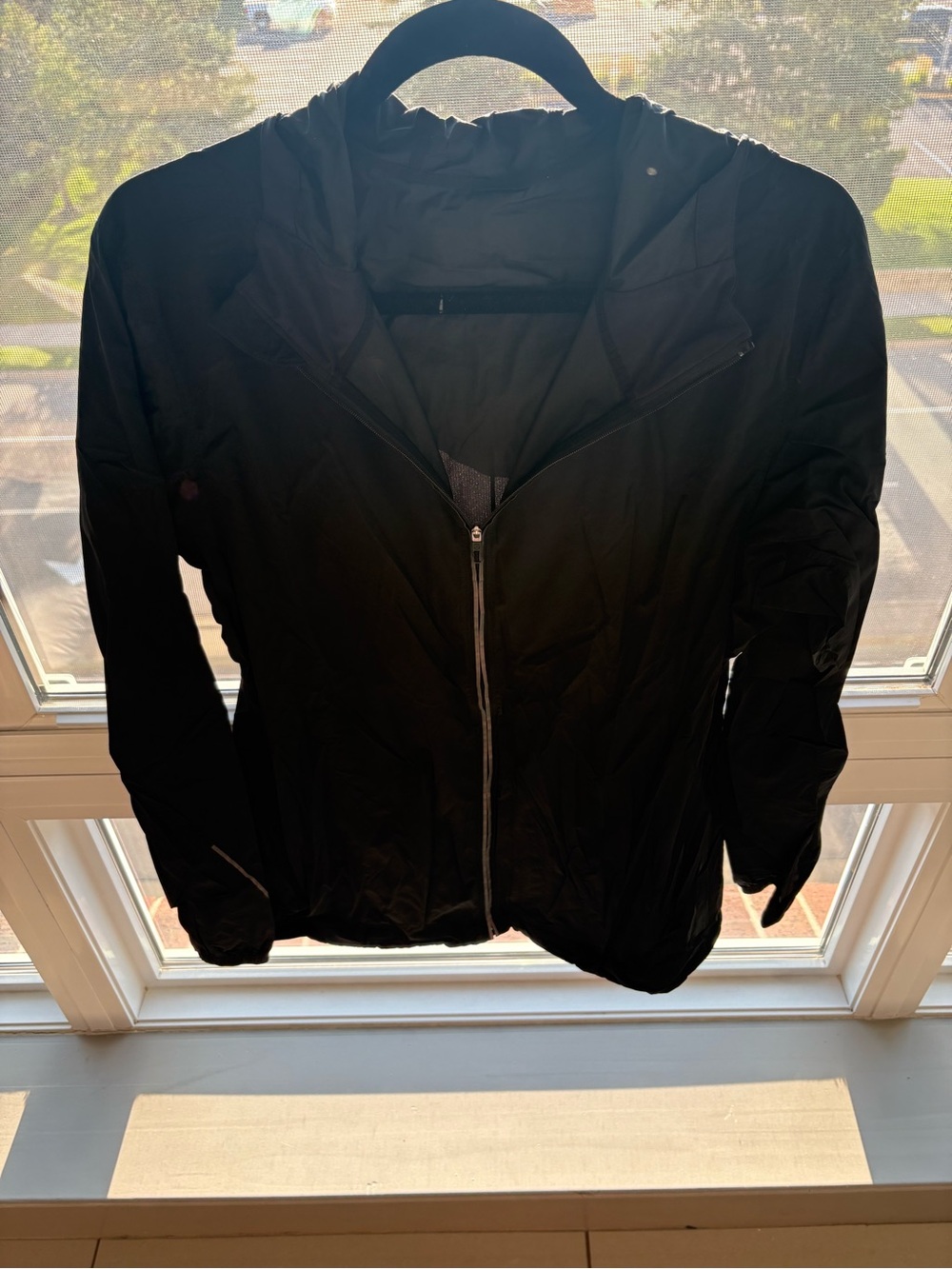 Lightweight Lululemon Black Hooded Jacket - Men’s